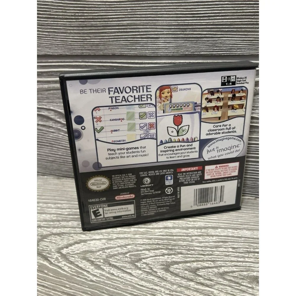 Imagine Teacher (Nintendo DS, 2008) Ubisoft Works Complete